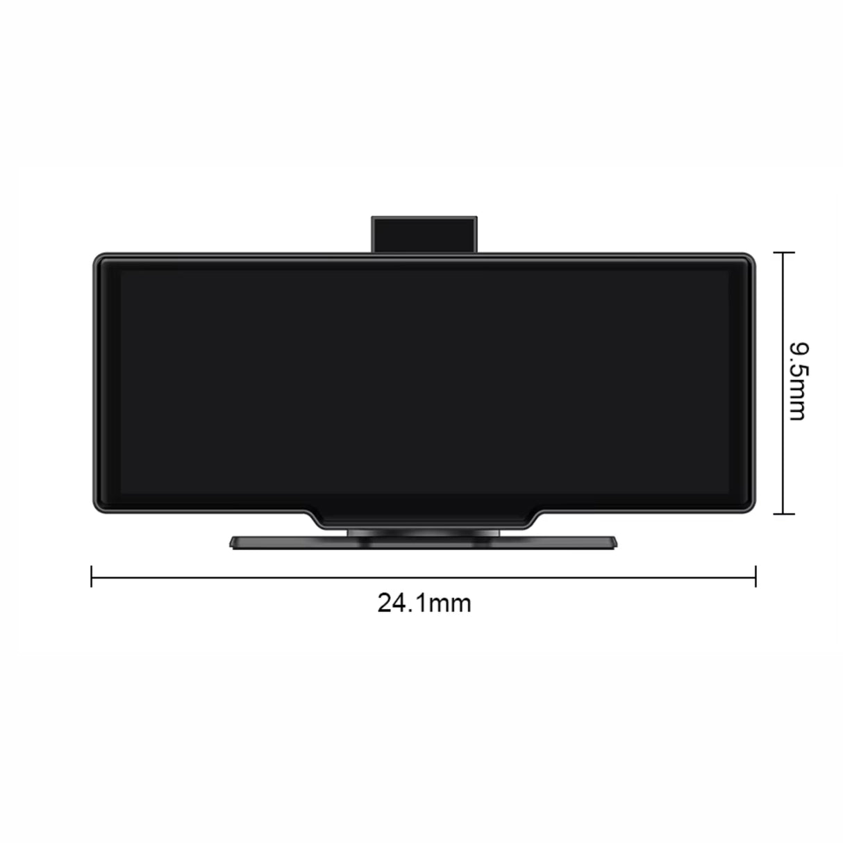 Nutikas CarPlay/Hicar multimeedia ekraan HD 10" esikaamera+tagurduskaamera