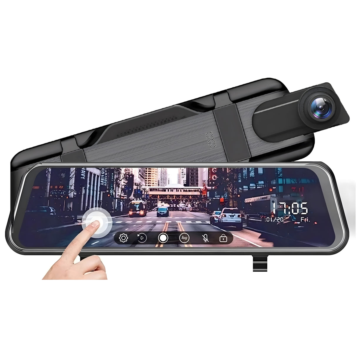 Nutikas tahavaatepeegel + tagurduskaamera