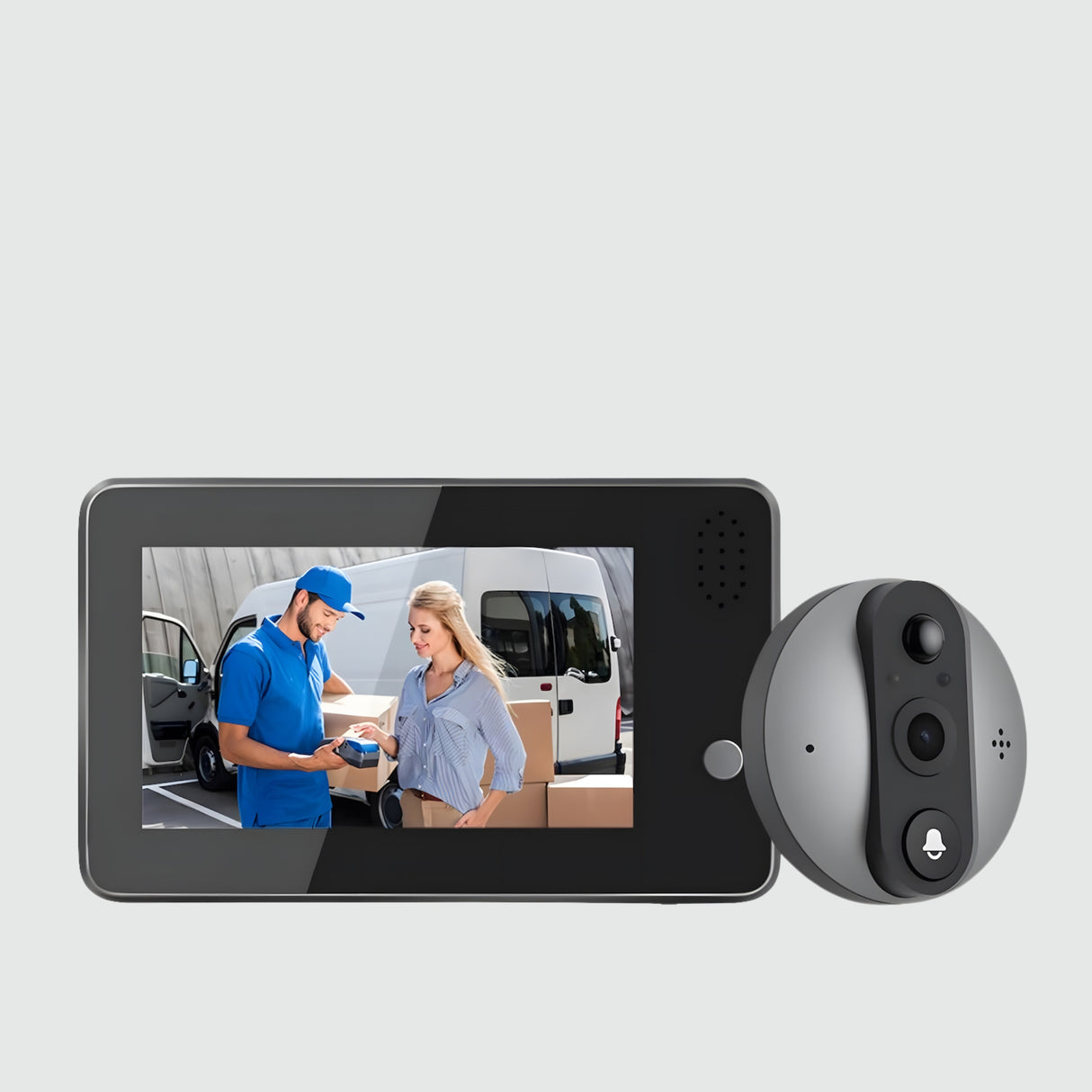 Nutikas 1080P WiFi 121° uksekell