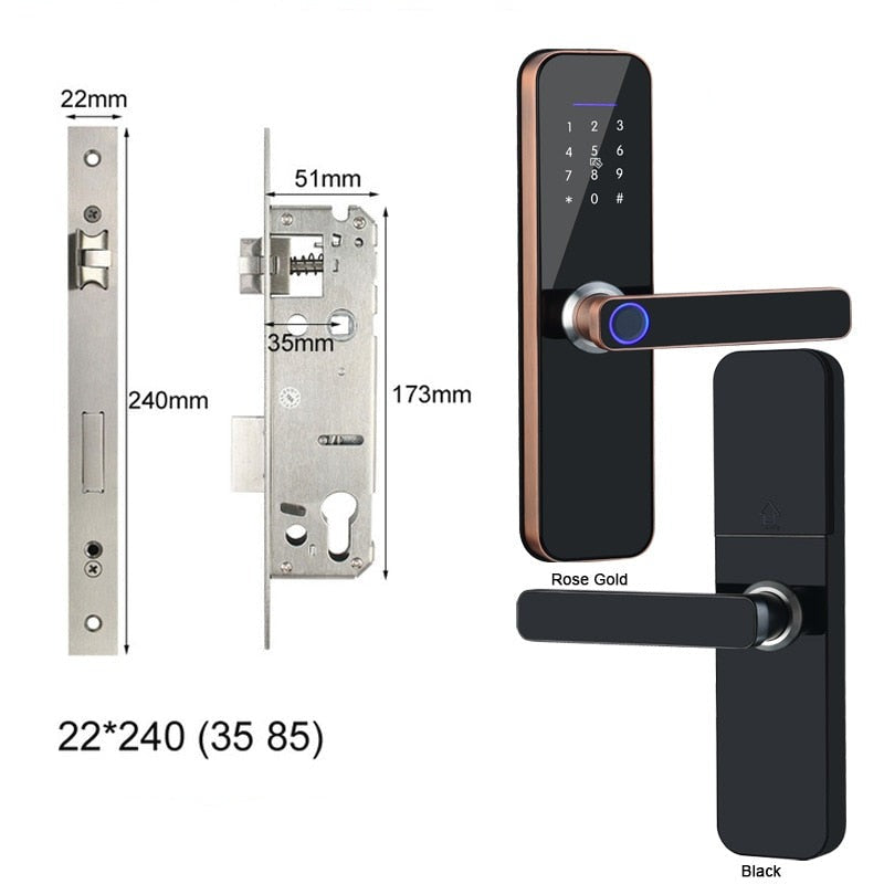 Nutikas ukselukk QLSL-19-WiFi