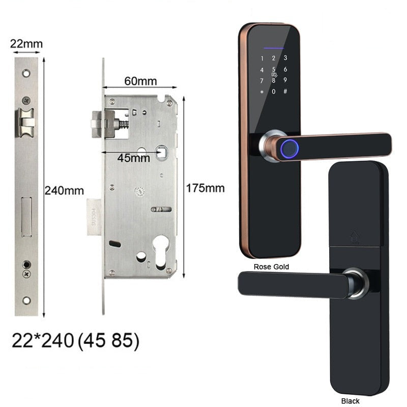 Nutikas ukselukk QLSL-19-WiFi
