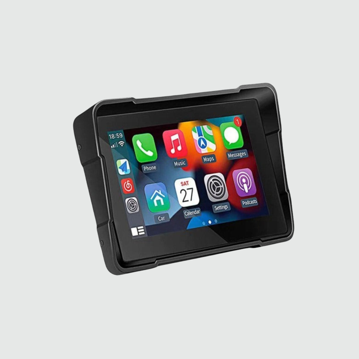 Nutikas mootorratta CarPlay IP68 multimeedia ekraan GPS 5''