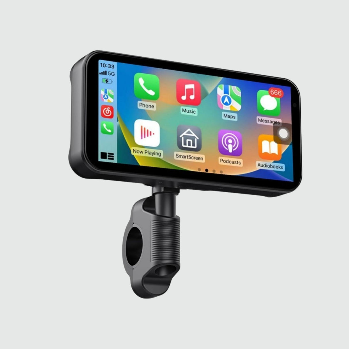 Nutikas mootorratta CarPlay/Android Auto IP67 multimeedia ekraan GPS 6.25''