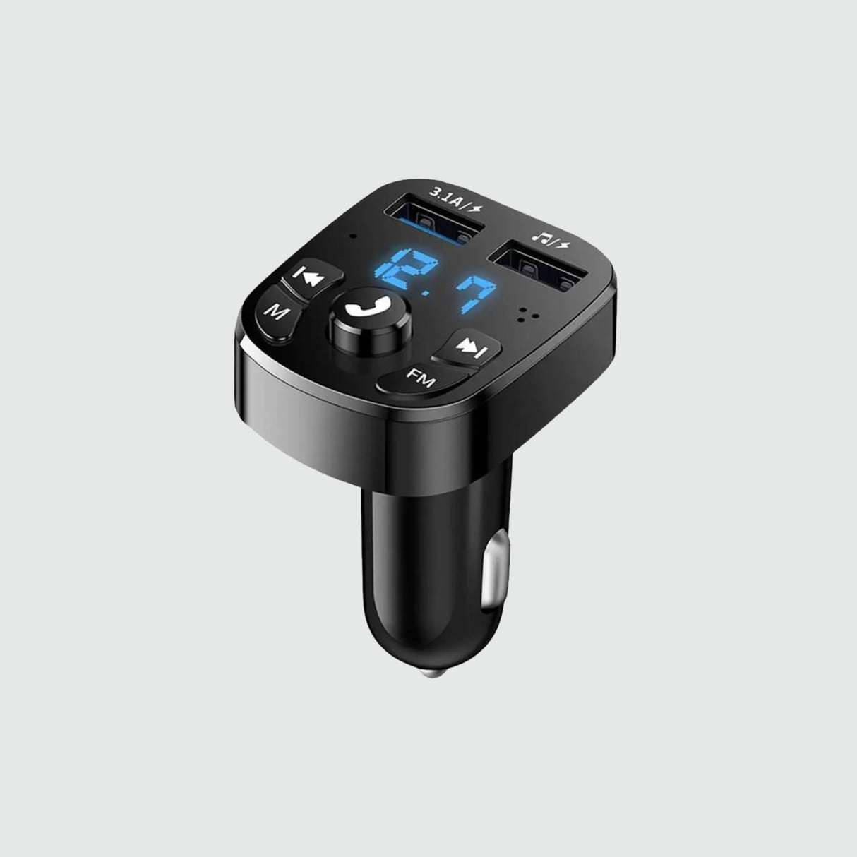 FM-saatja, MP3-mängija ja USB kiirlaadija