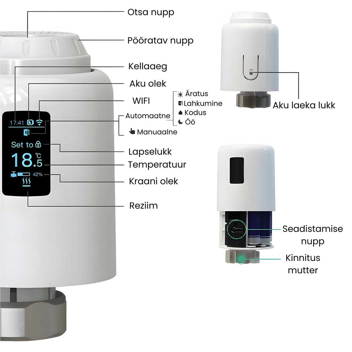 Nutikas radiaatori termostaat