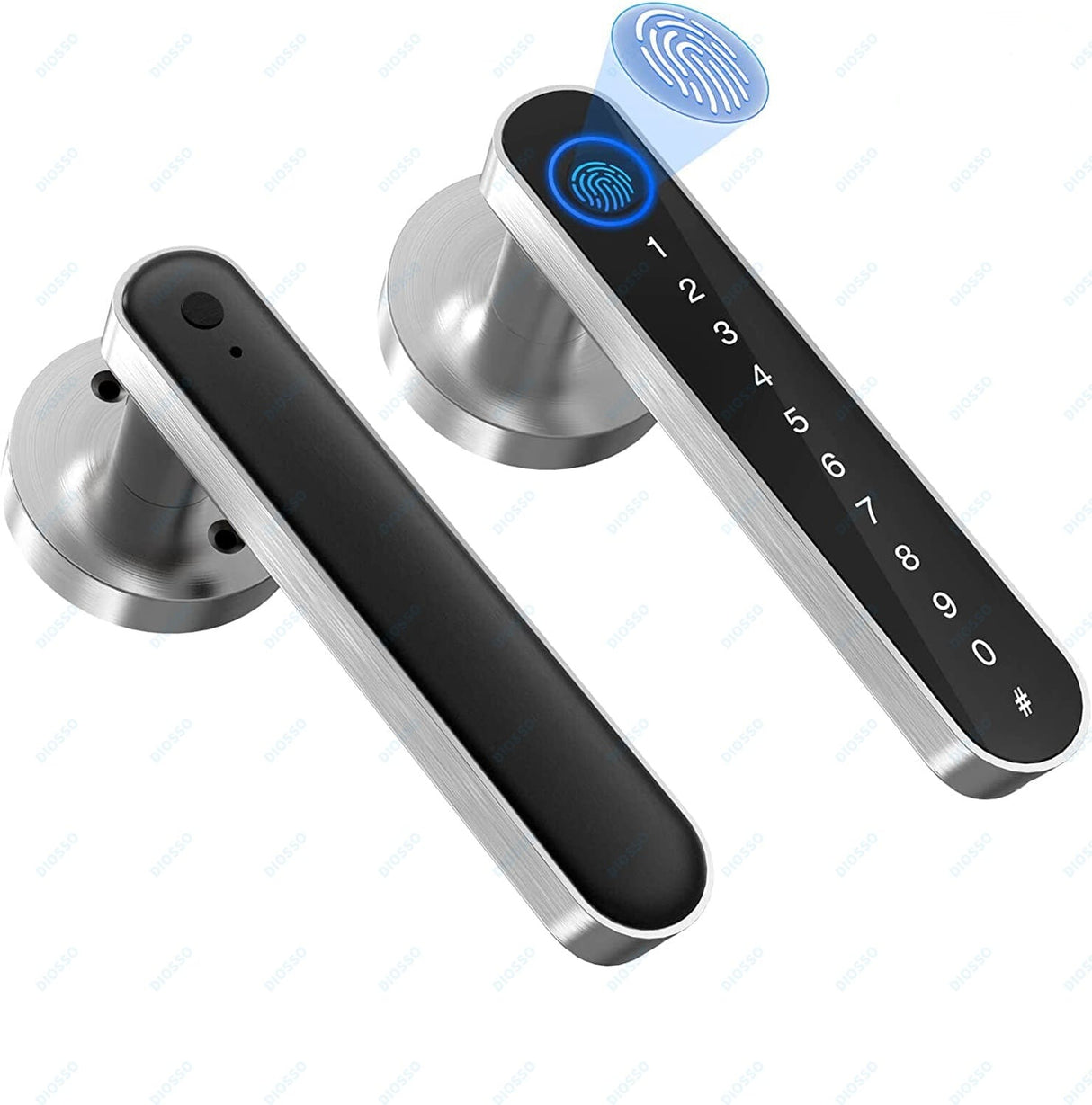 Nutikas sõrmejäljega ukselukk QLSL-217-WiFi/BT