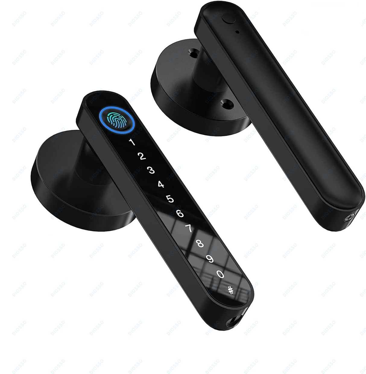 Nutikas sõrmejäljega ukselukk QLSL-217-WiFi/BT