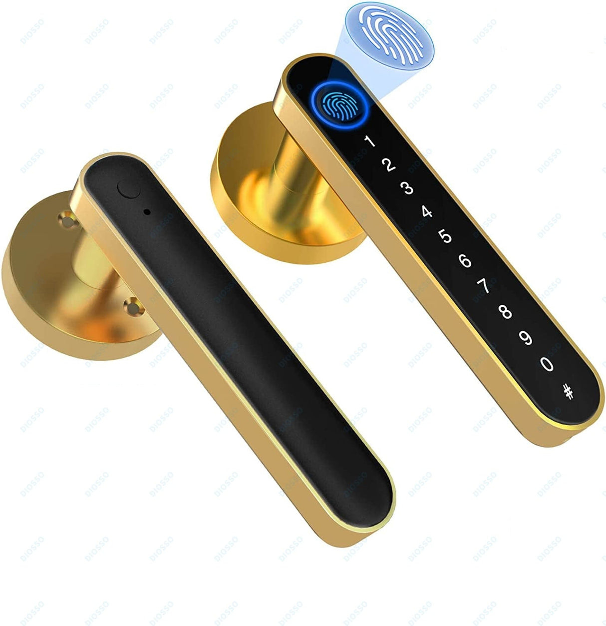 Nutikas sõrmejäljega ukselukk QLSL-217-WiFi/BT