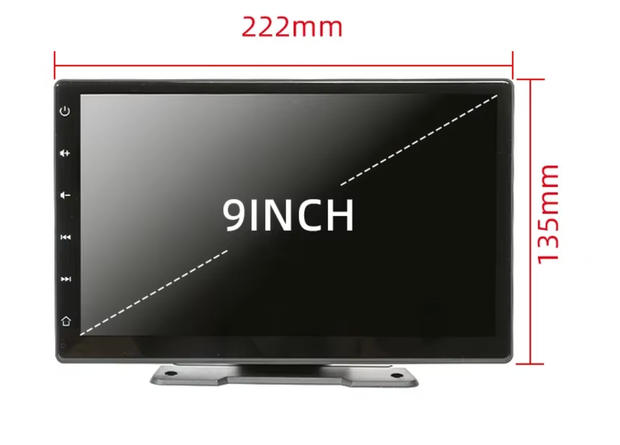 Nutikas CarPlay/Android Auto multimeedia ekraan 9"