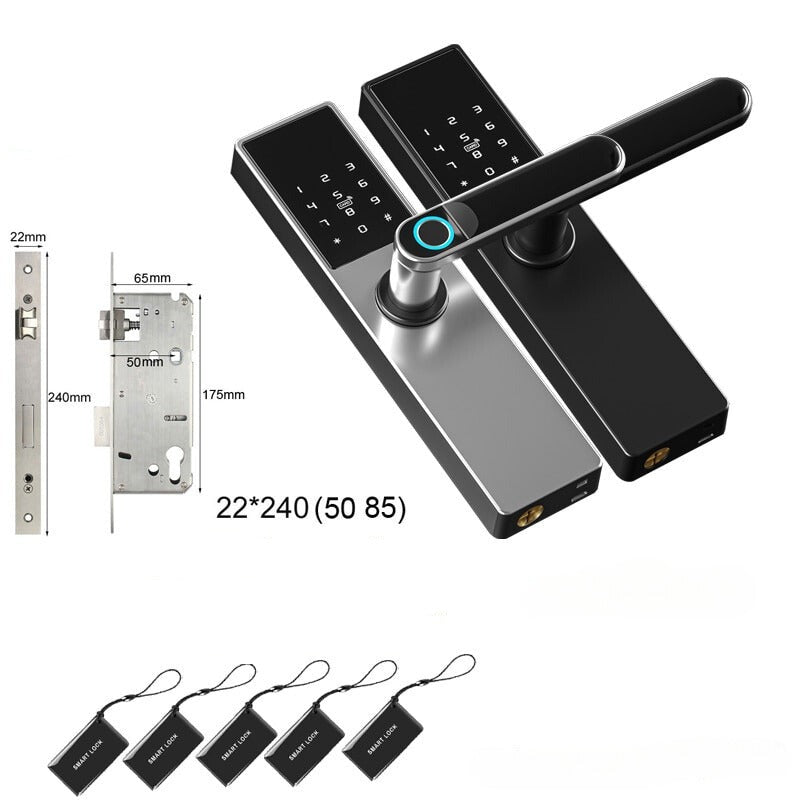 Nutikas ukselukk QLSL-14-WiFi/Sõrmejälg