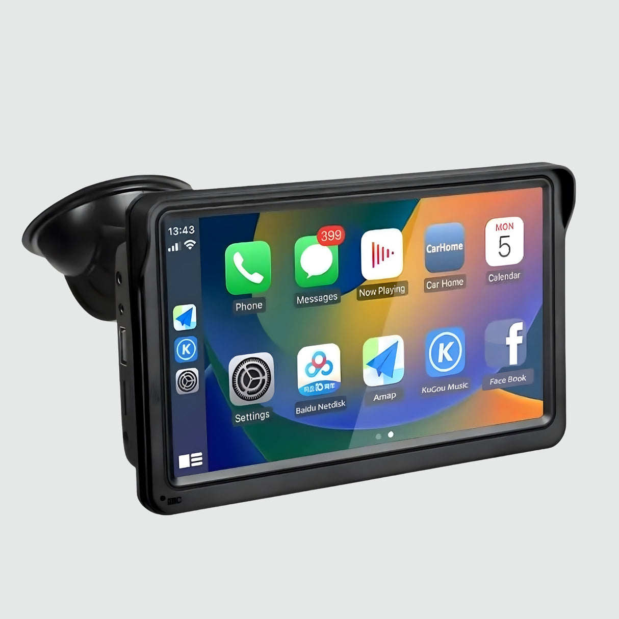 Nutikas CarPlay/Android Auto multimeedia ekraan HD 7"