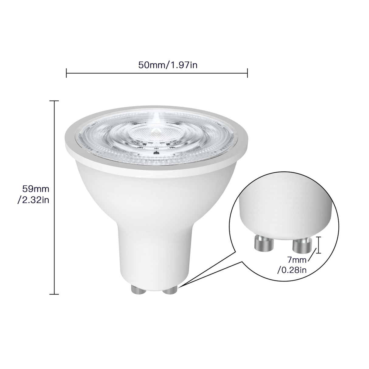 Nutikas LED pirn GU10 4,7W 400lm